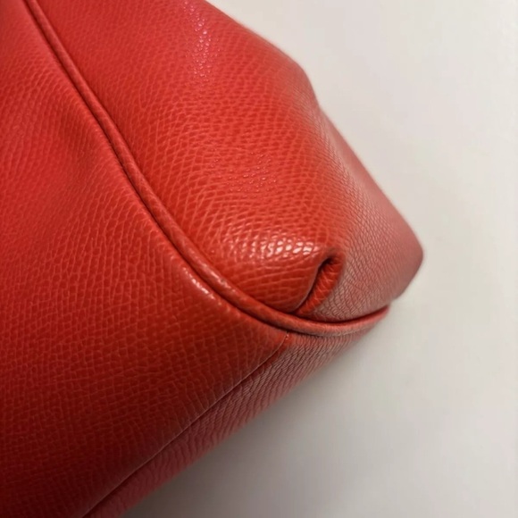 Coach Minetta Mini Cherry Red Triple Compartment Tote - Picture 6 of 11